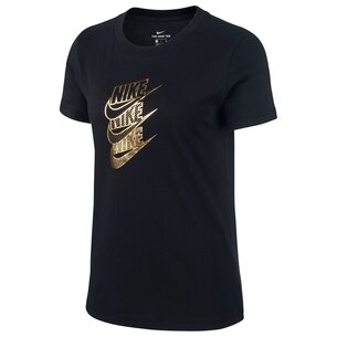 Nike Shine Short Sleeve T Shirt Ladies