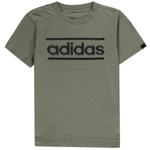 adidas Classic Logo T Shirt Junior Boys