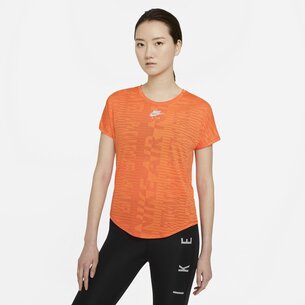 Nike Air Womens Short Sleeve Running Top
