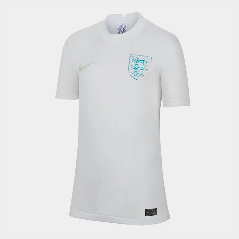 Nike England Lionesses Stadium Home Shirt 2022 Junior