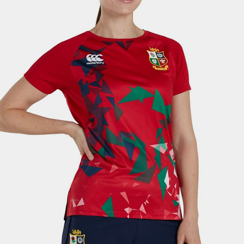 Canterbury British and Irish Lions Superlight Graphic T Shirt Ladies