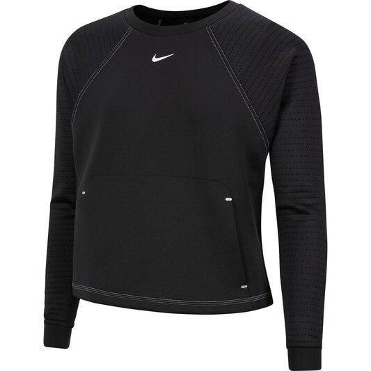 Nike Luxe Fleece Crew Sweatshirt Ladies