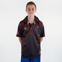 Army Rugby Union Remembrance Day Poppy Kids S/S Rugby Shirt