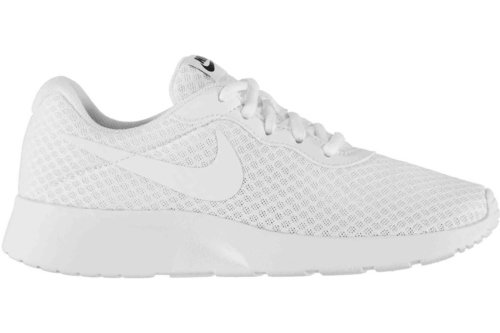 ladies white and pink nike trainers