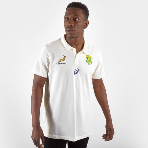 South Africa Springboks RWC 2019 Players Media Rugby Polo Shirt